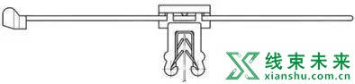 汽车线束固定防护类零件应用