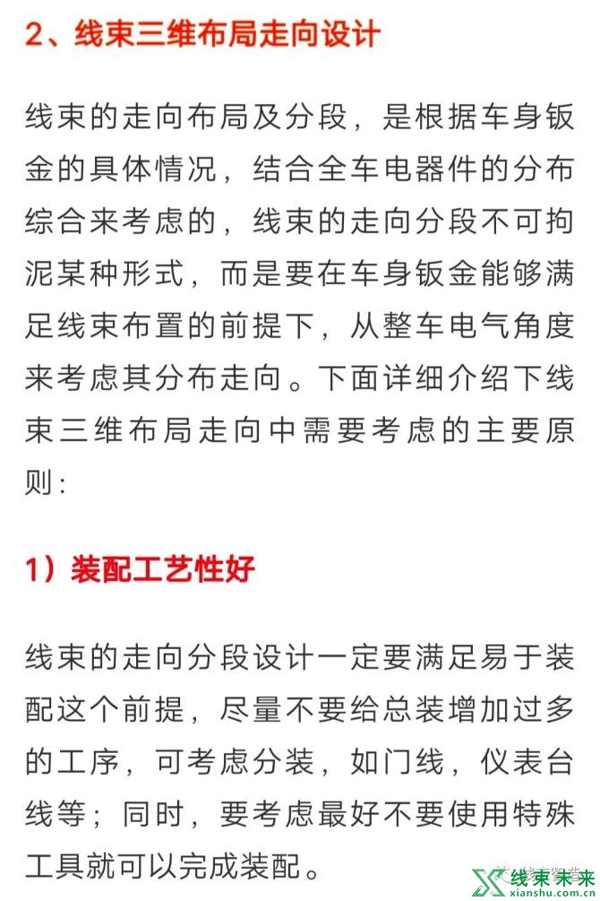 新知达人, 汽车线束的三维布局设计可靠性研究