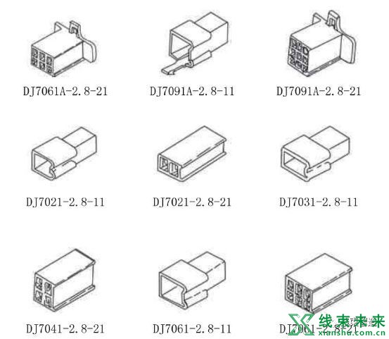 新知达人, 【汽车线束】接插件图表