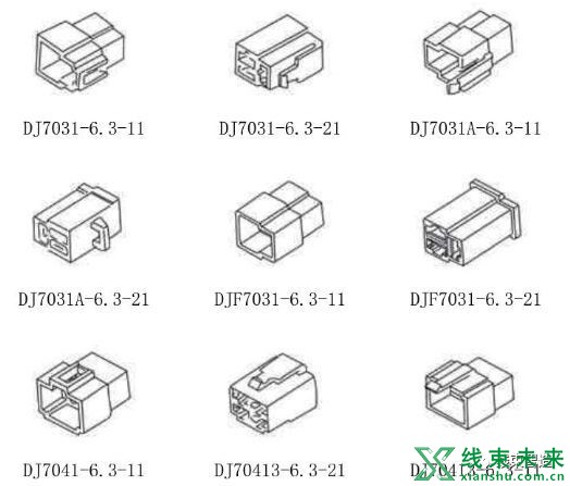 新知达人, 【汽车线束】接插件图表