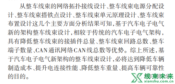 新知达人, 基于新架构的智能汽车整车线束设计研究