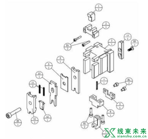 新知达人, 常用端子压接模具结构及使用说明书