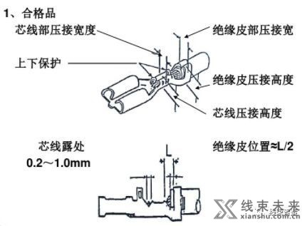 新知达人, 【端子】端子压接判定标准